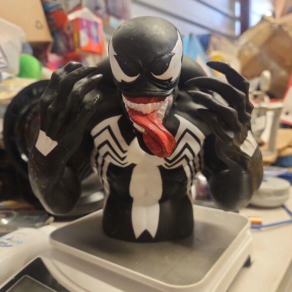 Monogram Other - Monogram Marvel Venom PVC Bust Coin Bank 3D Toy Figure Piggy Bank Collector